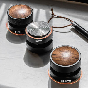 51/53/58.35mm Coffee Tamper Stainless Steel Adjustable Depth Calibrated Gravity Coffee Distributor Professional Barista Tools