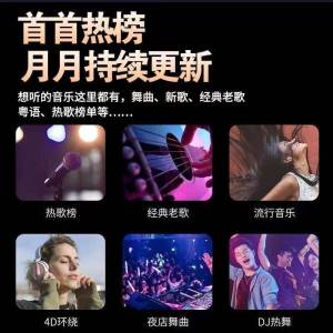 Berlin Sound Car Music USB Flash Drive High Quality Lossless 8D Surround Sound for Automobiles MP3 MP4 Audio Playback