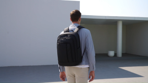 BANGE 3076 NEW ARRIVAL Business Laptop Backpack Fit 15.6 Inch Laptop 12.9 Inch Tablet | Waterproof Oxford Fabric | Anti-Theft Hidden Pocket | Quality Zipper | Size (30x15x45cm) Capacity (22L) Weight (1.1kg) | Premium Travel Work Bag for Men Women