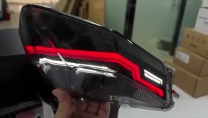 Lampu Stop Vario New 125 150 Lazy LED 2 Line Garis 3 in 1 Sein Running Plus Socket PNP