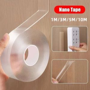 Nano Double Sided Sticker Reusable Traceless Nano Transparent Self Adhesive Sticker Washable Waterproof Double-Sided Tapes