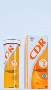 CDR Suplemen Kesehatan Kalsium Rasa Jeruk 15 Tablet - CDR