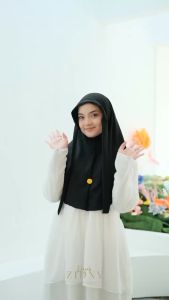 Hijab Bergo Instan Tali Cringkle Airflow
