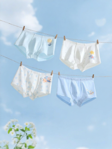 Usbettas | Antibacterial Breathable Pure Cotton Boys Boxer Shorts