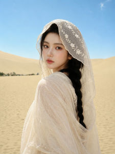 BAOYINFEI | Desert Style Tourist Shawl Summer Light-weight Sun-protection Large Scarf