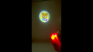Christmas Projection Flashlight for Kids Childrens Gift Educational Toys TPC