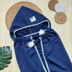 Selimut Bayi Blanket Clip On The Go 3 in 1 Bahan Diamond Knit Uk 80x100cm - dmbaby