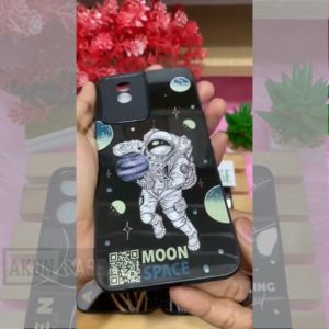 Softcase Glass Kaca For VIVO Y02 ( B01 )