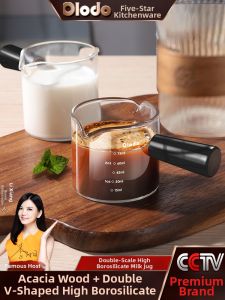 Olodo | Espresso Extraction Measuring Cup Boro-Silicate Glass