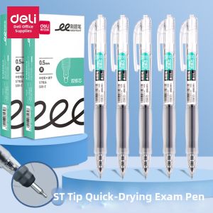 deli | Press Action Double Ballpoint Pen for Students 0.5mm