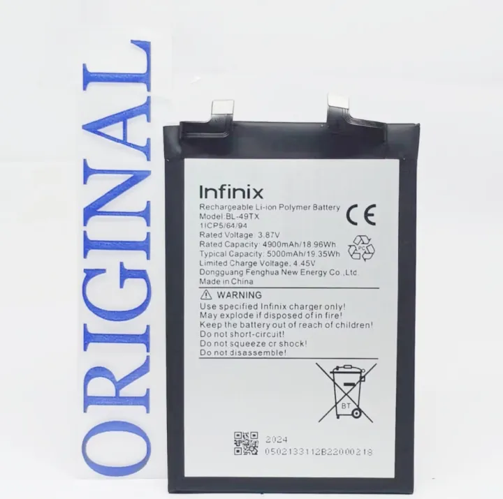 Baterai%20INFINIX%20Note%2030%204G%20X6833%20/%20Note%2030%205G%20X6711%20/%20Note%2030i%20X6716B%20BL-49TX%20Original%20-%20Image%202