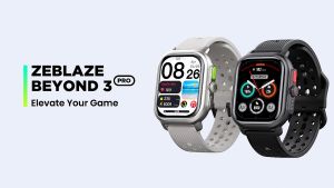 Zeblaze Beyond 3 PRO GPS Smart Watch with 2.15 AMOLED Display, Built-in GPS & Route Import, Make/Receive Phone Calls and More!