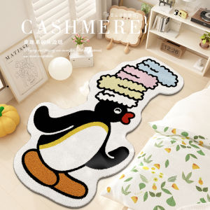 Adorable Girls Bedroom Carpet Cartoon Plush Main Bedroom Floor Mat Dust-Resistant Childrens Room Rug Villa Home Decor Carpet
