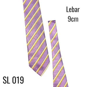 Dasi Kantor Manual Motif Salur Kotak Batik Pria