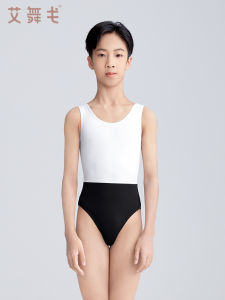 Professional Ballet Dance Suit for Men Training Uniform Gymnastics Suit for Boys Art Exam Form Fit Dancewear by Ai Wu Ge