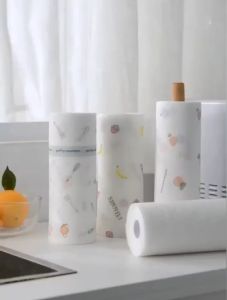 Cuộn giấy lau nhà bếp đa năng có thể tái sử dụng nhiều lần - Tiện dụng tiết kiệm