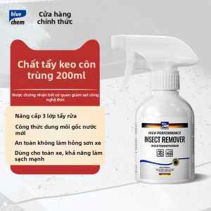 blue chem | Dung Dịch Làm Sạch Sơn Xe Loại Bỏ Nhựa Cây & Cặn Côn Trùng