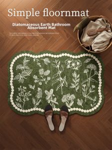 ovzf | Anti-slip Moisture-absorbent Quick-dry Floor Mat for Bathroom