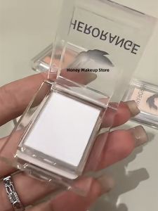 Pure White Matte Highlighting And Contouring Eyeshadow Palette Herorange Natural Waterproof Sweatproof Single Color Eye Shadow