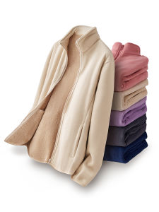 LIEYAN | Warm Hooded Fleece Jacket For Women