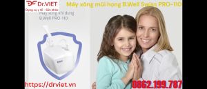 Máy xông mũi họng B.Well Swiss PRO-110