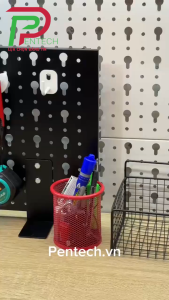 Chân Kẹp Bàn Bảng Pegboard Treo Phụ Kiện Đa Năng lỗ siết Chân Chữ U Vách Ngăn