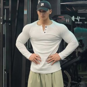 Long Sleeve Elastic Slim Fit Sport T-Shirt