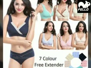 Nursing Bra Cotton Maternity Underwear Plus Size BreastFeeding Pregnant Women Bra Menyusu Baby