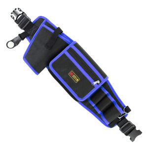 Durable Multi-Functional Electrician Tool Belt Pouch Portable Worksite Tool Storage Bag Thickened Oxford Cloth Tool Carrier