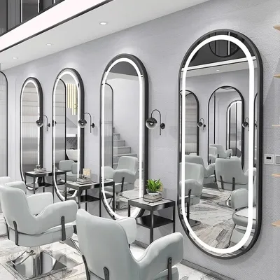 MOLORE | Professional Hairdressing Salon Wall-Mounted Mirror with Light