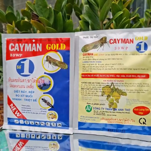 (100gam) Thuốc trừ rầy Cayman Gold 33WP: Acetamipri 25%Imidarcloprid 8% : diệt rầy xanh rệp bọ xít muỗi rệp sáp rệp muội bọ nhảy