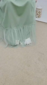 Gamis Anak Terbaru & Termodis Usia 5-6 Tahun | Set Gamis Jihane by Labella (Green)