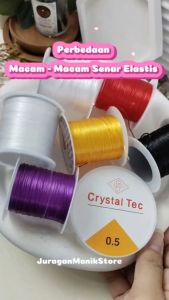 SENAR ELASTIS UNTUK MERANGKAI - BAHAN KERAJINAN TANGAN