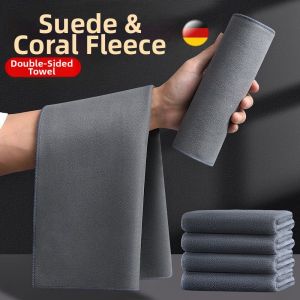NAIFUNA | Stain Free Water Absorbent Thicker Double-faced Plush Cleaning Cloth