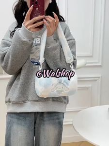 Tas Selempang Sanrio Premium Kuromi Melody Cinnamoroll Corak Love - TBS012