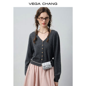 VEGA CHANG | Áo Sweater Phong Cách 100% Len Nữ