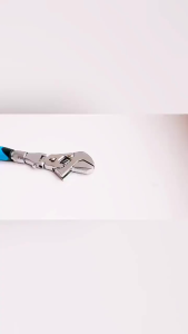 10 Inch Adjustable Folding Head Ratchet Wrench 5-in-1 Folding Spanner Repair Tool 180⁰ Rotating Wrench