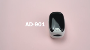 AD901 TFT A2 LED Portable Finger Pulse Oximeter Sports Finger Clip XYY1W Oxi MDA-Black Fast Shipping COD Available USB+Battery
