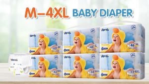 [Bit Expensive But Excellent] YOULI Premium Diapers 60pcs Upgrade  Seaweed Baby Diapers Pull-up Pants Breathable and Dry M L XXL XXXL XXXXL 4XL
