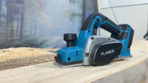 Cordless Electric Planer Brushless High Power 18V Portable Woodworking Cutting Tool For Wood Smooth