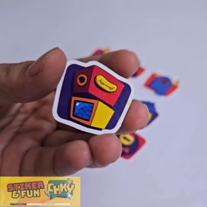 Desain Stiker Unik: Stiker FUN Contemporary Monster Volume 1