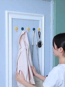 ตะขอ ตะขอแขวนผนัง ตะขอติดผนัง ตะขอสี ตะขอแขวนติดผนัง ตะขอหลากสี สำหรับตกแต่งบ้าน แขวนของใช้ หลากหลายสี