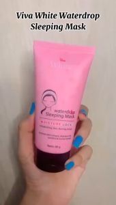 [Super Pack!!!] Masker Tidur Viva White dengan Ekstrak Collagen Aloe Vera Gel Spirulina & Licorice - 80gr (2 pcs)