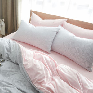 Tianzhu Cotton Four-Piece Set Pure Cotton Quilt Cover Bed Sheets Knitted Cotton 100 100% Cotton Quit Cover Bedding Quilt Cover Three-Piece Set 4
