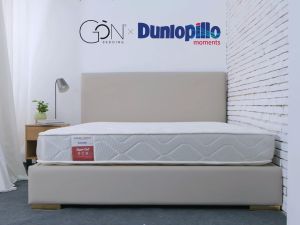 Nệm lò xo  liên kết Dunlopillo Venus Supreme có tính năng chống vi khuẩn nấm mốc - NEW -Độ cao 23cm.
