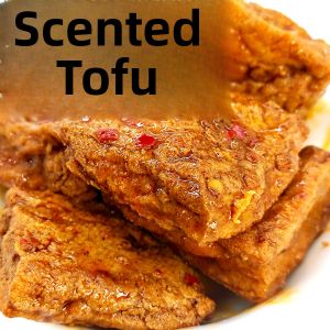 Instant Spicy Fried Tofu Snack Zouming Specialties Jiangnan Leisure Small Bites Snacks/Dried Vegetables/Tofu Products