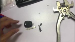 Jingyuqin Universal Transponder Vỏ Chìa Khóa Xe Hơi KD/VVDI Blade Có Ngăn Đựng Chip 1/10/50/100 Chiếc KeyDIY Vỏ Chìa Khóa Xe Fob Thay Thế Chất Liệu ABS