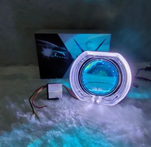 Projector Projie Biled 3 Inch Plus Shroud Devil eyes Dan Relay Motor Mobil