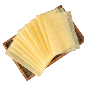 Handmade Layer One Tofu Skin Five-Spice Cicada Wing Spring Roll Skin Deep-Fried Rattle Bell Dry Goods Snack Chinese Dried Fruits