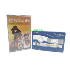 băng cassette axia nhật bản đã qua sử dụng sợi băng crom còn tốt nhạc hay 98% LK nói với người tình